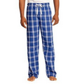 District  Young Men's Flannel Plaid Pants